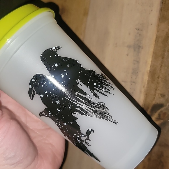 Starbucks Reusable Hot Cups with Lids Glow-in-the-Dark Halloween Fall 6pk - Picture 6 of 16